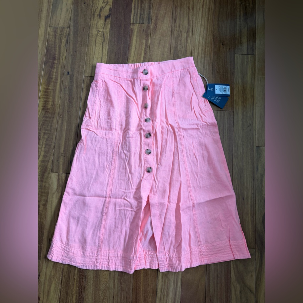 Target Universal Threads Pink Button-Down Skirt
